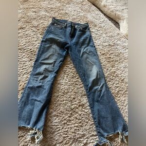7 for all mankind High waist slim kick